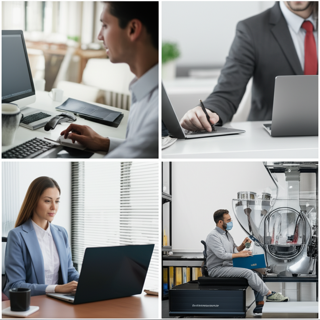 Visual of different professional settings using UCOATE products